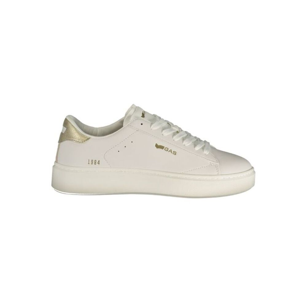 Gas White Polyurethane Women Women's Sneaker